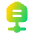 Data Warehouse Network Icon from Plump Gradient Set