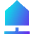 Data Warehouse Network Icon from Sharp Gradient Set