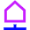 Data Warehouse Network Icon from Sharp Neon Set