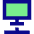 Desktop Network Connection Icon from Sharp Pop Set