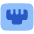 Ethernet Port Lan Icon from Plump Flat Set