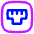 Ethernet Port Lan Icon from Flex Neon Set