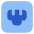 Ethernet Port Lan Icon from Core Flat Set