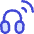 Headphones Sensor Tag Radiowaves Icon from Flex Duo Set