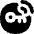 Key Sensor Tag Radiowaves Circle Icon from Flex Solid Set