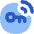 Key Sensor Tag Radiowaves Circle Icon from Flex Flat Set