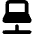 Laptop Network Connection Icon from Core Solid Set