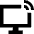 Monitor Icon from Sharp Solid Set