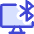 Monitor Bluetooth Icon from Core Duo Set