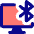 Monitor Bluetooth Icon from Core Pop Set