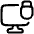 Monitor Lock Icon from Plump Line Set