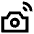 Photo Camera Icon from Sharp Line Set