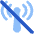 Signal Disconnected Icon from Plump Flat Set