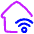 Smart Home Icon from Plump Neon Set