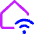 Smart Home Icon from Core Neon Set
