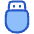 Usb Drive Icon from Plump Duo Set