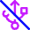 Usb Off Disconnected Icon from Core Neon Set