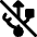 Usb Off Disconnected Icon from Core Remix Set