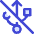 Usb Off Disconnected Icon from Core Duo Set