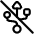 Usb Off Disconnected Icon from Plump Line Set