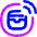Wallet Sensor Tag Radiowaves Circle 1 Icon from Flex Neon Set