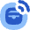 Wallet Sensor Tag Radiowaves Circle 1 Icon from Flex Flat Set