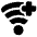 Wifi Add Icon from Plump Solid Set