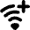 Wifi Add Icon from Flex Solid Set