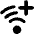 Wifi Add Icon from Core Remix Set