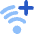 Wifi Add Icon from Core Flat Set