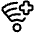 Wifi Add Icon from Plump Line Set