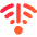 Wifi Alert 1 Icon from Flex Gradient Set