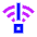 Wifi Alert 1 Icon from Sharp Neon Set