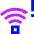 Wifi Alert 2 Icon from Sharp Neon Set