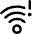 Wifi Alert 2 Icon from Core Line Set