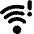 Wifi Alert 2 Icon from Core Solid Set