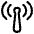 Wifi Antenna Icon from Plump Line Set