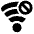 Wifi Blocked Icon from Plump Solid Set