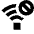 Wifi Blocked Icon from Sharp Solid Set