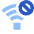 Wifi Blocked Icon from Sharp Flat Set