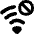 Wifi Blocked Icon from Flex Solid Set