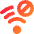 Wifi Blocked Icon from Core Gradient Set