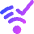 Wifi Checked Icon from Core Gradient Set