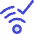 Wifi Checked Icon from Core Duo Set