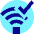 Wifi Checked Icon from Sharp Pop Set