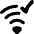 Wifi Checked Icon from Flex Remix Set