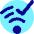 Wifi Checked Icon from Core Pop Set