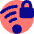 Wifi Network Password Icon from Core Pop Set