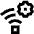 Wifi Network Settings Manage Icon from Sharp Line Set