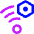 Wifi Network Settings Manage Nut Icon from Core Neon Set